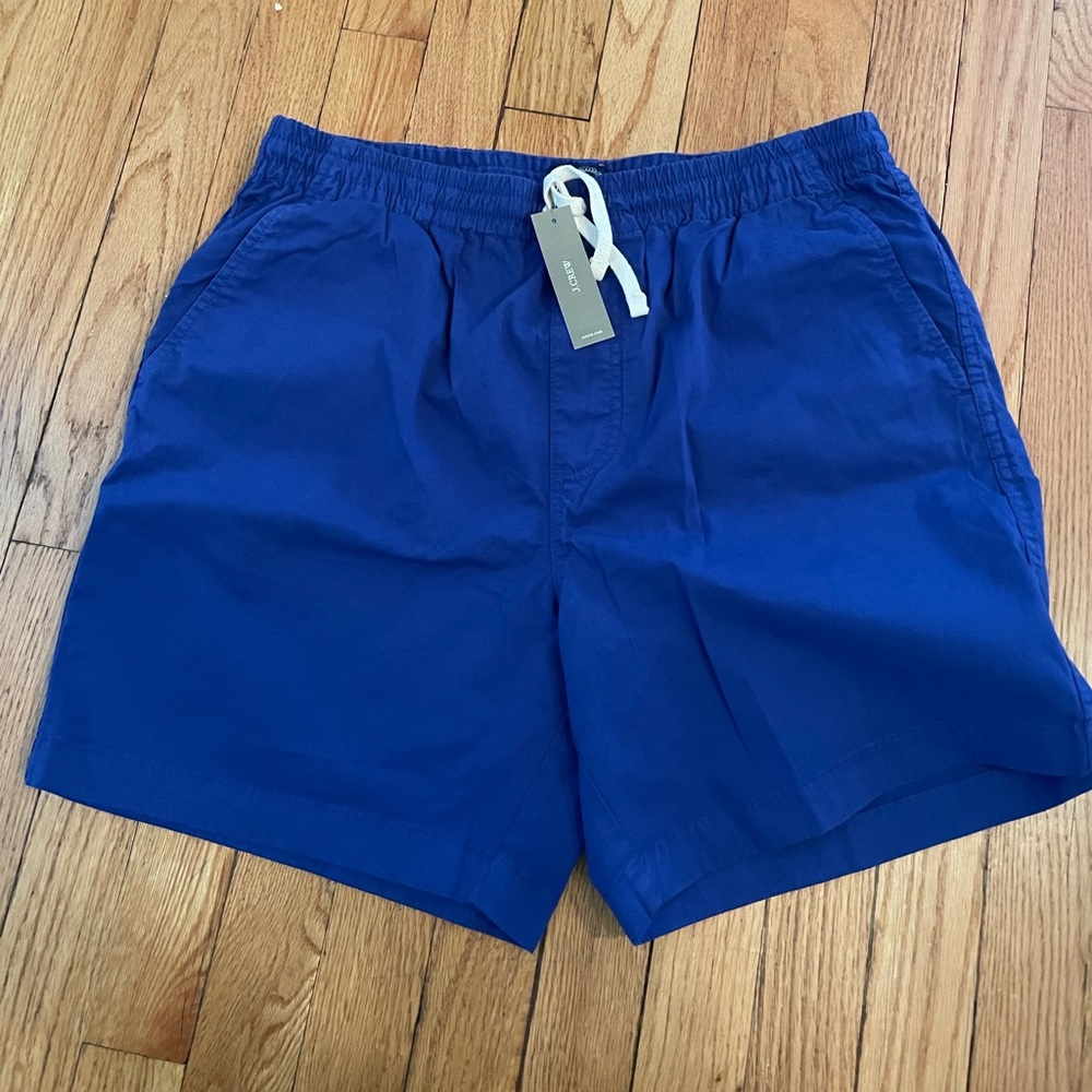 J Crew Dock Shorts - Medium, Royal Blue, NWT